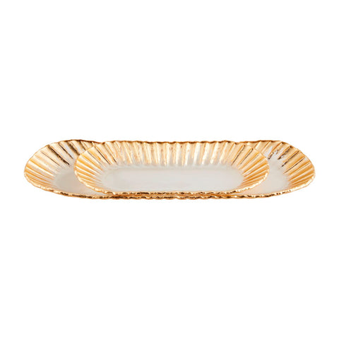 Gold Edge Tray