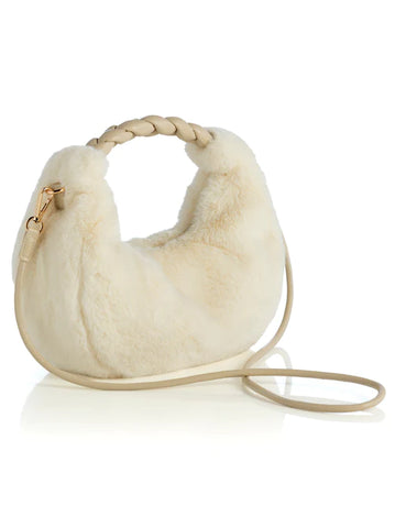 MORITZ MINI HOBO, IVORY