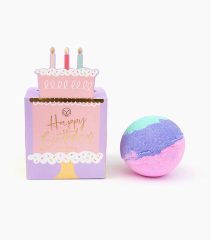 Birthday Cake Boxed Bath Bomb