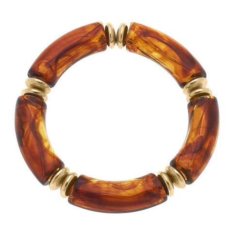 Lelani Resin Disc Stretch Bracelet